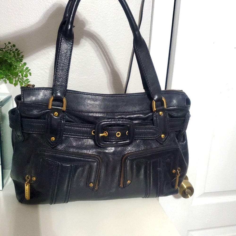 Cole Haan Large Blach Shoulder Bag View 2